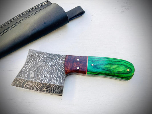 Damascus Steel Knives special edition for outdoor knife Phoenix fixed blade Chopper knife and camping knife KG16