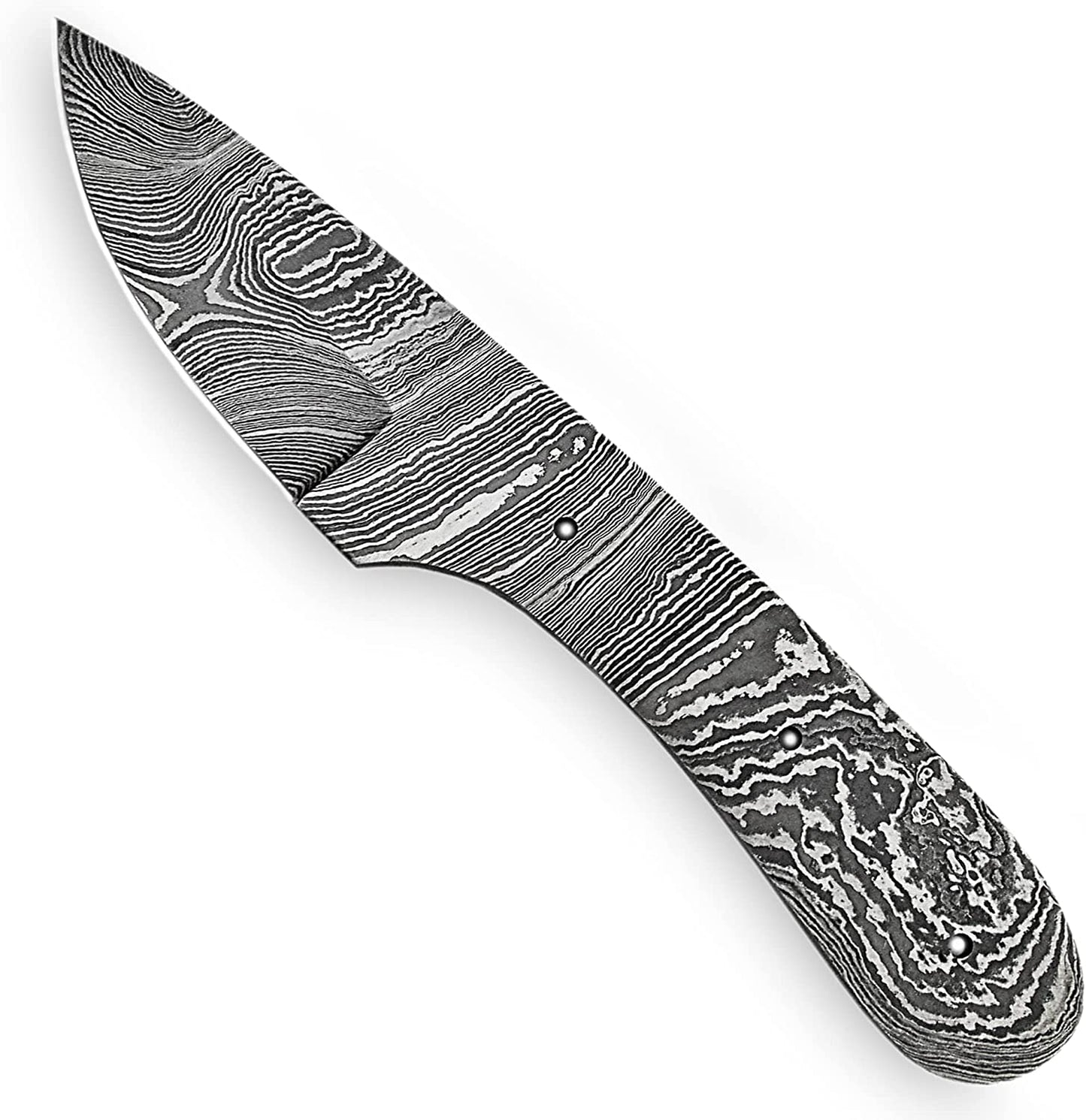 Custom Handmade Damascus Steel Full Tang Blank Blade Knife for Knife Making Supplies-Y12
