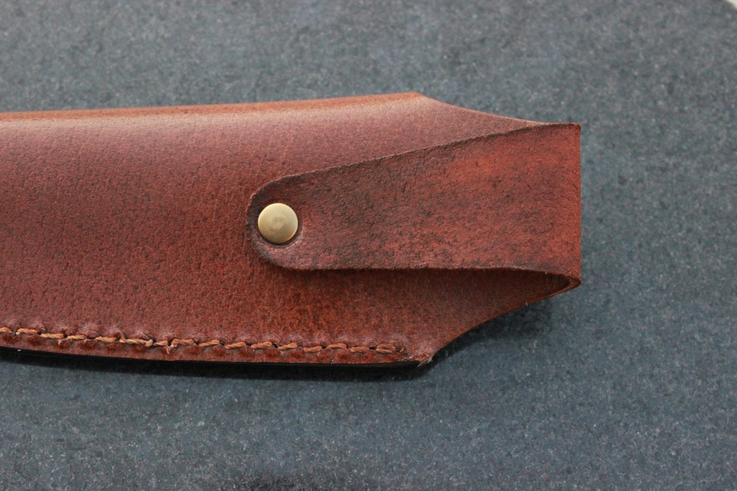 Handmade Leather Knife Sheath for knife Cover Belt Knife Case for outdoor hunting-LT2