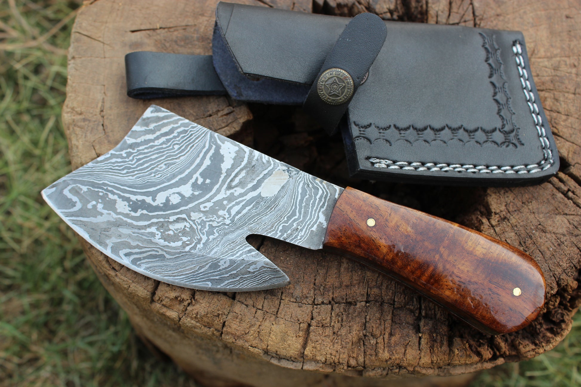 Damascus Steel Knives special edition for outdoor Phoenix Blade